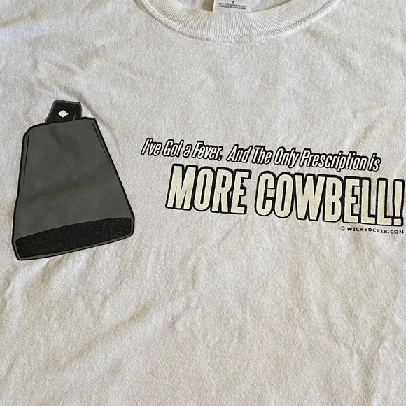 Gildan I SNL I 2000 I More Cowbell Skit I T-Shirt - Picture 9 of 13